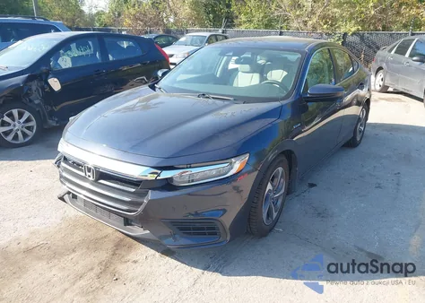 2019 Honda Insight Ex z USA, uszkodzony, nr VIN 19XZE4F56KE021299